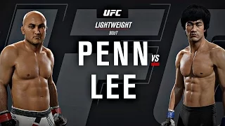 EA Sports UFC 2 Online Rivalries [#3] - BJ PENN VS BRUCE LEE! (Xbox One Gameplay HD)