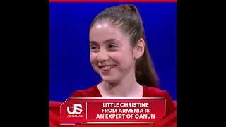 Little Christine from Armenia Is An Expert of Qanun