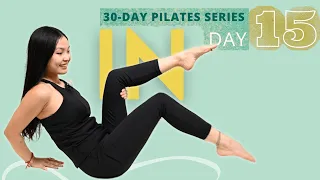 Day 15: 30 MIN MINDFUL PILATES  WORKOUT WEIGHT LOSS & TONING - 30 Day Pilates Workout Challenge 2023