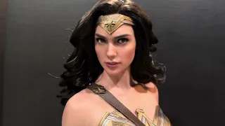 Zack Snyder Justice League Wonder Woman Hyper Realistic Silicone Statue JND Studios PLATINUM