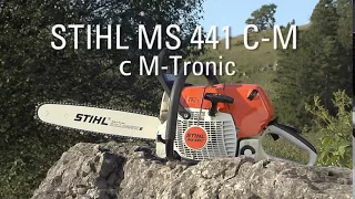 Бензопила Stihl MS 441 C-M с системой M-Tronic