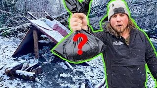 WINTER Survival On Whatever’s IN This BAG!