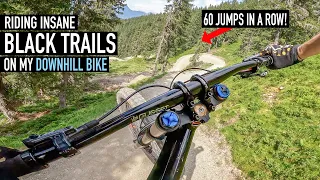 BLACK MTB TRAILS ARE THE BEST// LEOGANG BIKEPARK!