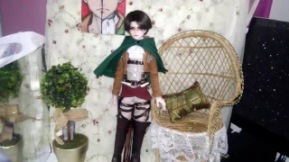 Attack on Titan Levi Doll Custom made BJD OOAK