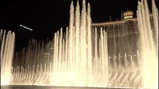 Fountains of Bellagio - Luck Be a Lady (north view)