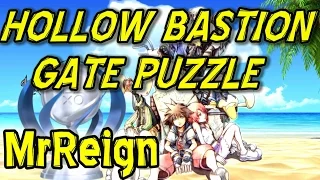 KINGDOM HEARTS 1.5 HD - FINAL MIX - The Hollow Bastion Gate Puzzle Solution