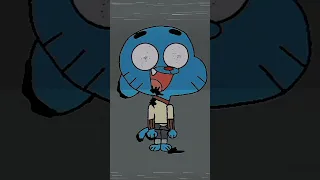 my animation of gumball corrupted (static madness)