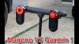 【字幕で解説】Magene L508とGarmin Varia Radar RTL515　どちらが良いのか？ 自腹購入レビュー　#magene  #Garmin #radar #レーダー