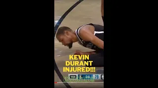 Kevin Durant INJURED ''Not Again'' After He Almost Done For This Season !  #shorts #nba #highlights