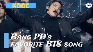 Which BTS song does Bang Si Hyuk think is his best work? | K-DOC