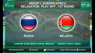 Davis Cup 2018. RUS-BLR. Day2. IVASHKA