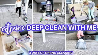 😰*EXTREME* CLEAN WITH ME + DECLUTTER | DAYS OF SPEED CLEANING MOTIVATION | SPRING CLEANING ROUTINE