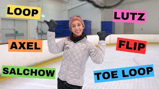 Figure Skating | The SIX Different Jumps For Figure Skaters