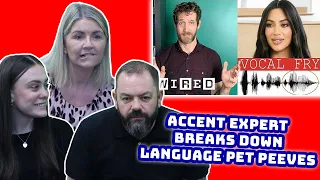 BRITISH FAMILY REACTS | Accent Expert Breaks Down Language Pet Peeves!