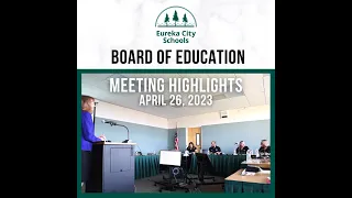 ECS Board of Education 4-26-23 Meeting Recap