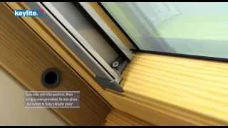 An animated guide to installing your Keylite roof window blind