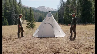 How To Pitch The PEAX Solitude 4 Tipi With The Footprint