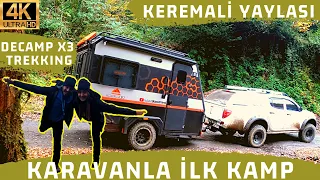 -2 DERECE KARAVAN KAMP - (KARAVAN HAYATI) - KEREMALİ YAYLASI #cekmekaravan #keremali