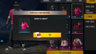 FF TOKEN O RARE BUNDLE /EXCHANGE TODAY FREE FIRE