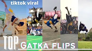 2020 amazing gatka flips and tricks //  top Gatka stunts // gatka marital arts