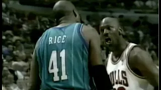 Michael Jordan locks down Glen Rice - 1998 NBA ECSF