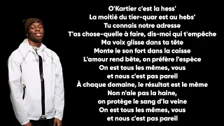 4Keus - O'Kartier C'est La Hess (Paroles/Lyrics)