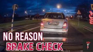 Road Rage,Carcrashes,bad drivers,rearended,brakechecks,Busted by copsDashcam caught|Instantkarma 133