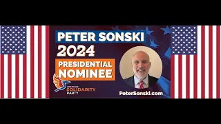 LIVE INTERVIEW w/ Peter Sonski the American Solidarity Party's 2024 Nominee for President