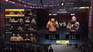 WWE 2K23 MyGM Part 1 + Matchwork Trophy/Achievement