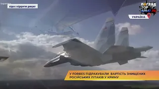 Вибухи в Криму: У Forbes підрахували  вартість знищених російських літаків