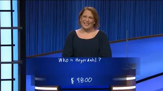 Amy Schneider reaches $1 Million on Jeopardy!