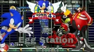 Sonic 4 Episode 1 Part 5 - Egg Station Finale - Weegee the Gamer