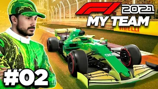 F1 2021 MY TEAM - Parte 2: PRIMEIRA CORRIDA!