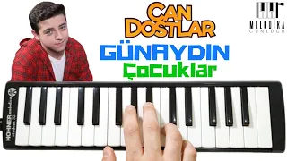 GÜNAYDIN ÇOCUKLAR ☀️ Can Dostlar Film Müziği || Melodika Notaları