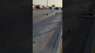 saudi Arabia Dammam road accident