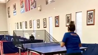 Butterfly Table Tennis | Adriana Diaz & Amicus Prime