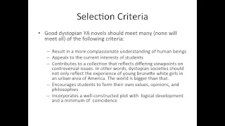 Dystopian Societies Video Presentation