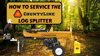 HOW TO SERVICE THE COUNTYLINE LOG SPLITTER - #35