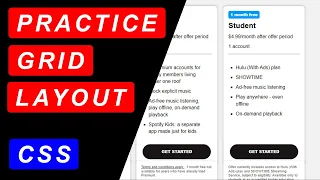 CSS: PRACTICE GRID LAYOUT