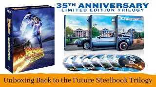 Blu-Ray Unboxing of Back to the Future 4K Steelbook Collection | Zavvi Exclusive