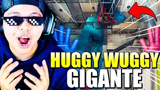 HUGGY WUGGY ES GIGANTE 😱🔵🔪 | Desbloqueamos a HUGGY WUGGY GIGANTE en Poppy Playtime | Pathofail