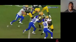 Aaron Donald & Elgton Jenkins Scuffle | Packers vs Rams