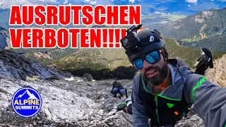 Bergtour Wörner | Karwendel - AUSRUTSCHEN VERBOTEN!!!