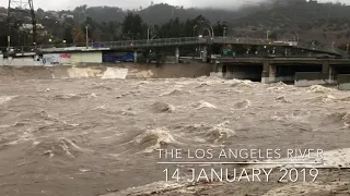 The Los Angeles River 14 January 2019