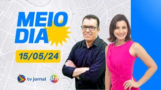 TV JORNAL MEIO-DIA AO VIVO com ANNE BARRETTO | 15.05.24