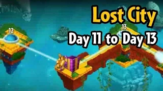 Plants vs Zombies 2 - Lost City Day 11 to Day 13