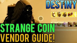 Destiny - Strange Coin Vendor Guide