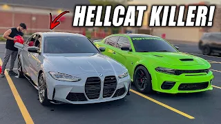 CHARGER REDEYE VS. 700HP BMW M3 COMPETITION!