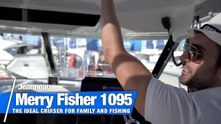 Jeanneau Merry Fisher 1095 - The Cruiser Motor Boat for Family and Fishing | Yacht Tour REVIEW