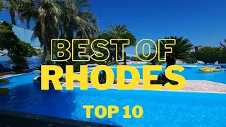 Top 10 Things To Do In Rhodes | Greece 2024 | Rhodos | Rodos |